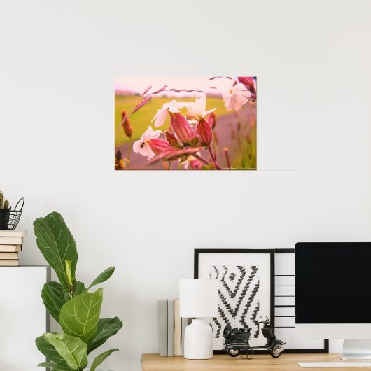 Blume Poster (Heimbüro)