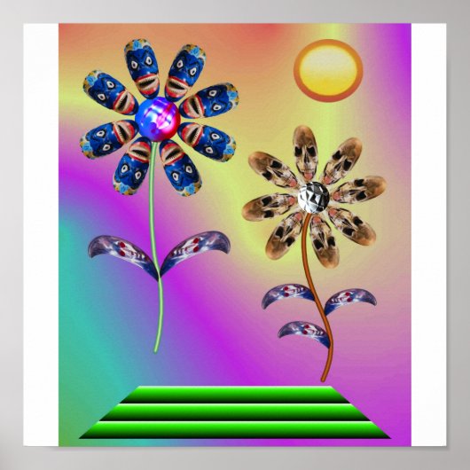 Blume Poster (Vorne)