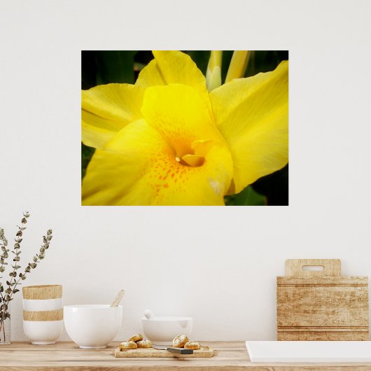 Blume-Poster Poster (Küche)