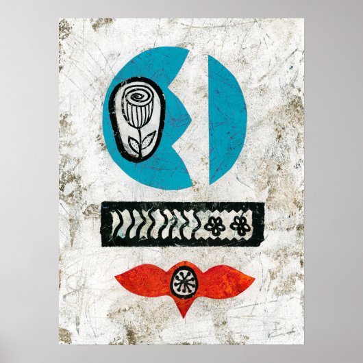 Blume Poster Wall Art (Vorne)