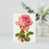 Blume Postkarte (Stehend Vorderseite)