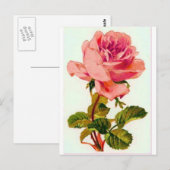 Blume Postkarte (Vorne/Hinten)