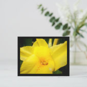 Blume Postkarte (Stehend Vorderseite)