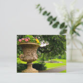 Blume Postkarte (Stehend Vorderseite)