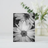 Blume Postkarte (Stehend Vorderseite)