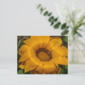 Blume Postkarte (Stehend Vorderseite)