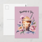 Blume Postkarte (Vorne/Hinten)
