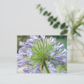 Blume Postkarte (Stehend Vorderseite)