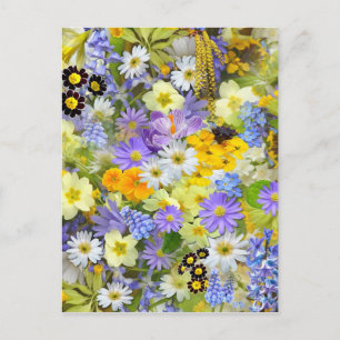 Blume Postkarte
