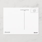 Blume Postkarte (Rückseite)