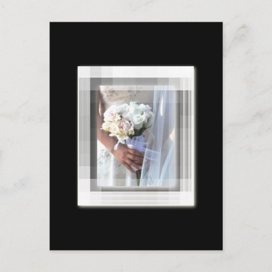 Blume Postkarte (Vorderseite)