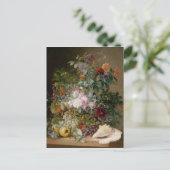 Blume Postkarte (Stehend Vorderseite)