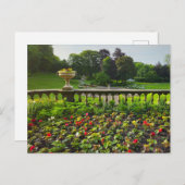 Blume Postkarte (Vorne/Hinten)