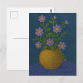 Blume Postkarte (Vorne/Hinten)