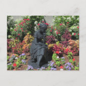 Blume Postkarte (Vorderseite)