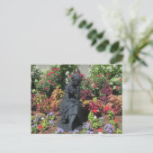 Blume Postkarte (Stehend Vorderseite)