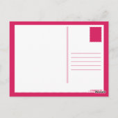 Blume Postkarte (Rückseite)