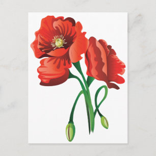 Blume Postkarte