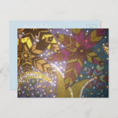 Blume Postkarte (Vorne/Hinten)