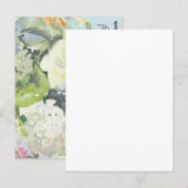 Blume Postkarte (Vorne/Hinten)