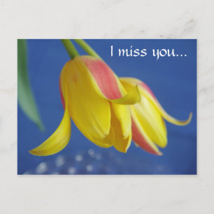 Blume - Postkarte
