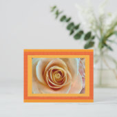 Blume Postkarte (Stehend Vorderseite)