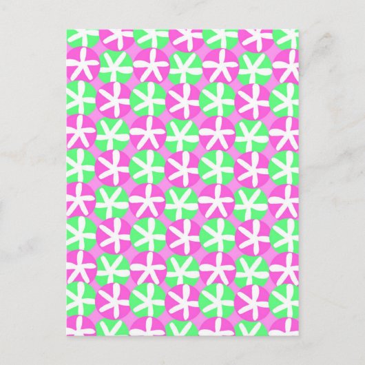 Blume Postkarte (Vorderseite)