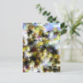 BLUME POSTKARTE (Stehend Vorderseite)