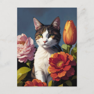 Blume Postkarte
