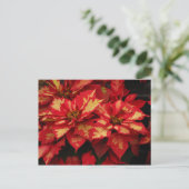 Blume Postkarte (Stehend Vorderseite)