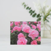 Blume Postkarte (Stehend Vorderseite)