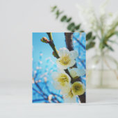 Blume Postkarte (Stehend Vorderseite)