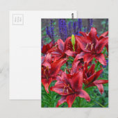 Blume Postkarte (Vorne/Hinten)