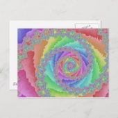 Blume Postkarte (Vorne/Hinten)