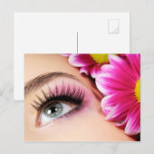 Blume Postkarte (Vorne/Hinten)