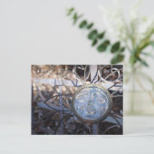 Blume Postkarte (Stehend Vorderseite)