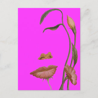 Blume Postkarte