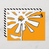 Blume Postkarte (Vorne/Hinten)