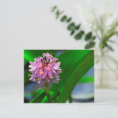 Blume Postkarte (Stehend Vorderseite)