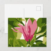 Blume Postkarte (Vorne/Hinten)