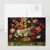 Blume Postkarte (Vorne/Hinten)