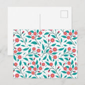 Blume Postkarte (Vorne/Hinten)