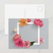 Blume Postkarte (Vorne/Hinten)