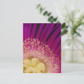 Blume Postkarte (Stehend Vorderseite)