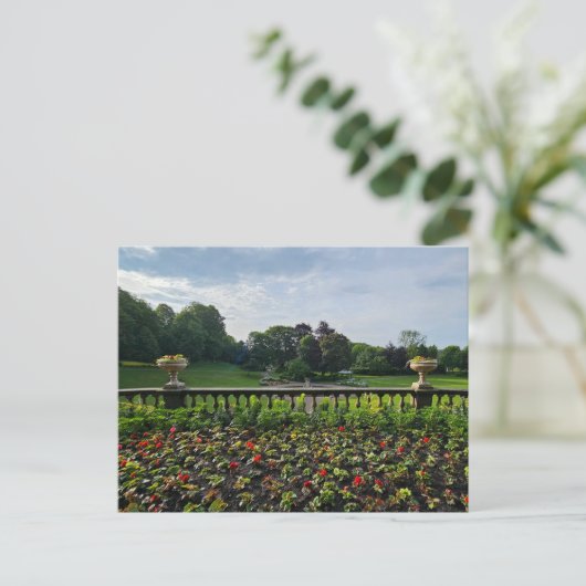 Blume Postkarte (Stehend Vorderseite)