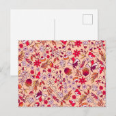 Blume Postkarte (Vorne/Hinten)