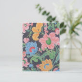 Blume Postkarte (Stehend Vorderseite)