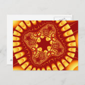 Blume Postkarte (Vorne/Hinten)