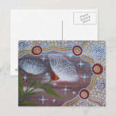 Blume Postkarte (Vorne/Hinten)