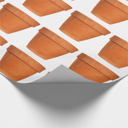 Blume Pot Geschenkpapier (Ecke)